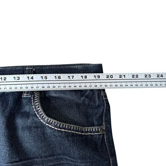 Phat Farm Skater Hip Hop Baggy Jeans Men’s 38 x 30 Blue Straight Leg Y2K - Picture 5 of 12